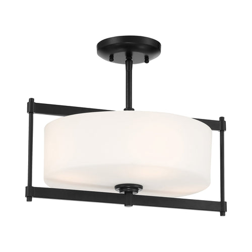 First Avenue Semi Flush Mount Ceiling Light.