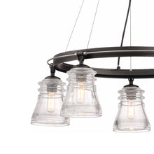 Load image into Gallery viewer, Graham Avenue Chandelier in Detail.

