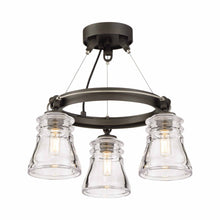 Load image into Gallery viewer, Graham Avenue Semi Flush Mount Ceiling Light.

