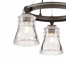 Load image into Gallery viewer, Graham Avenue Semi Flush Mount Ceiling Light in Detail.
