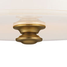 Load image into Gallery viewer, Harbour Point Semi Flush Mount Ceiling Light in Detail.
