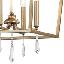 Load image into Gallery viewer, Laurel Estate Foyer Semi Flush Mount Ceiling Light in Detail.
