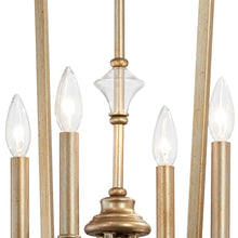 Load image into Gallery viewer, Laurel Estate Foyer Semi Flush Mount Ceiling Light in Detail.
