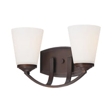 Load image into Gallery viewer, Overland Park Bath Wall Light in Vintage Bronze (2-Light).
