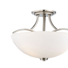 Load image into Gallery viewer, Overland Park Semi Flush Mount Ceiling Light in Detail. 
