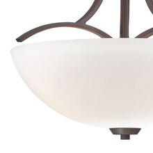 Load image into Gallery viewer, Overland Park Semi Flush Mount Ceiling Light in Detail. 
