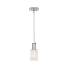 Load image into Gallery viewer, Parsons Studio Mini Pendant Light in Brushed Nickel.
