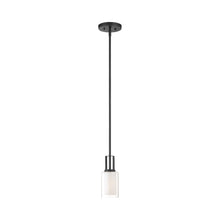 Load image into Gallery viewer, Parsons Studio Mini Pendant Light in Sand Coal.
