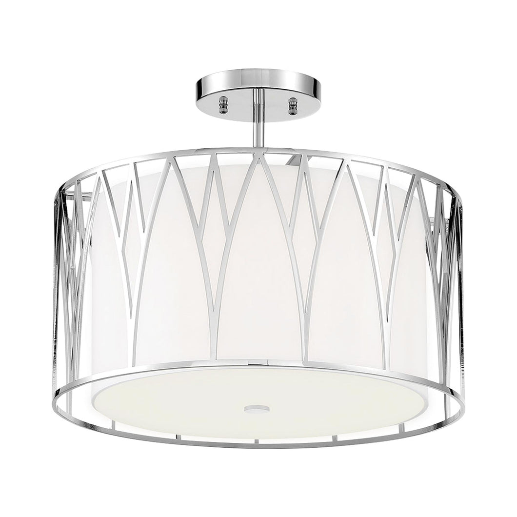 Regal Terrace LED Semi Flush Mount Ceiling Light.