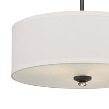 Load image into Gallery viewer, Shadowglen 3-Light Semi Flush Mount Ceiling Light in Detail.
