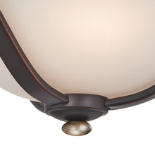 Load image into Gallery viewer, Shadowglen Semi Flush Mount Ceiling Light in Detail.
