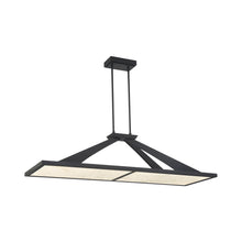Load image into Gallery viewer, Stiles LED Linear Pendant Light in Sand Coal Black.
