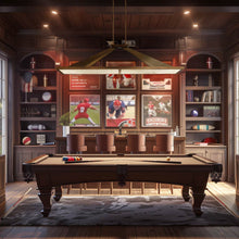 Load image into Gallery viewer, Stiles LED Linear Pendant Light in living room.
