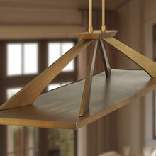 Load image into Gallery viewer, Stiles LED Linear Pendant Light in Detail.
