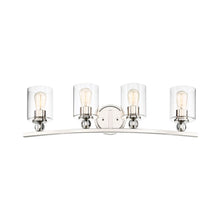 Load image into Gallery viewer, Studio 5 Bath Wall Light in Polished Nickel (4-Light).

