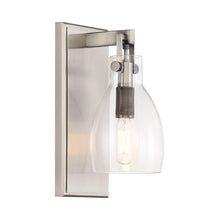 Load image into Gallery viewer, Tiberia Bath Wall Light in Plated Pewter (1-Light).
