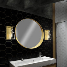 Load image into Gallery viewer, Tiberia Bath Wall Light in bathroom.
