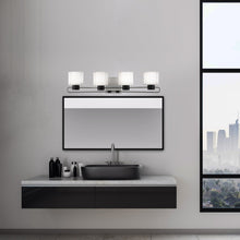 Load image into Gallery viewer, Waverly Plaza Bath Wall Light in bathroom.

