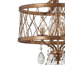 Load image into Gallery viewer, West Liberty Convertible Semi Flush Mount Ceiling Light in Detail.
