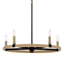 Load image into Gallery viewer, Windward Passage Chandelier in Detail.
