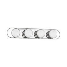 Load image into Gallery viewer, Amy Bath Vanity Light in Polished Nickel (4-Light).
