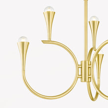Load image into Gallery viewer, Aviana Chandelier in Detail.
