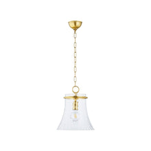 Load image into Gallery viewer, Cantana Pendant Light in Aged Brass (Small).
