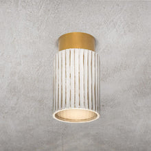 Load image into Gallery viewer, Corissa Flush Mount Ceiling Light in Detail.
