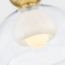 Load image into Gallery viewer, Cortney Semi Flush Mount Ceiling Light in Detail.
