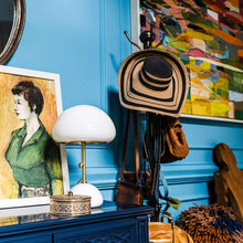 Load image into Gallery viewer, Cortney Table Lamp in living room.
