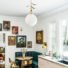 Load image into Gallery viewer, Cortney Wall Light in kitchen.
