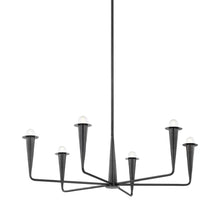Load image into Gallery viewer, Danna Chandelier in Old Bronze (6-Light).
