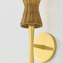 Load image into Gallery viewer, Honey Wall Light in Detail.
