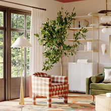 Load image into Gallery viewer, Indie Floor Lamp in living room.
