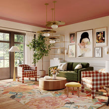 Load image into Gallery viewer, Indie Floor Lamp in living room.
