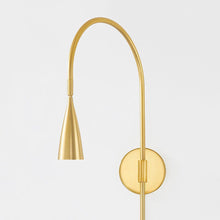 Load image into Gallery viewer, Jenica Plug-in Wall Light in Detail.
