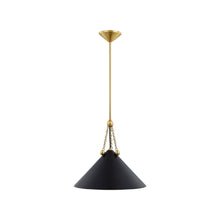 Load image into Gallery viewer, Kalea Pendant Light in Soft Black (Small).
