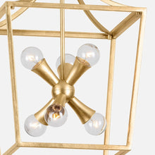 Load image into Gallery viewer, Kendall Lantern Pendant Light in Detail.
