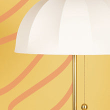 Load image into Gallery viewer, Meshelle Floor Lamp in Detail.
