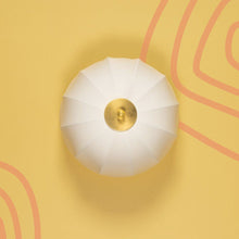 Load image into Gallery viewer, Meshelle Flush Mount Ceiling Light in Detail.
