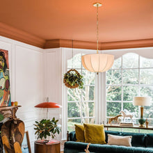 Load image into Gallery viewer, Meshelle Pendant Light in living room.
