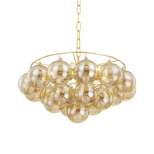 Load image into Gallery viewer, Mimi Chandelier in Plated Champagne (Small).
