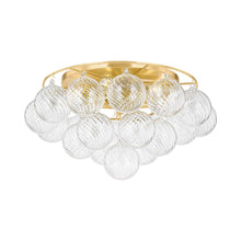 Load image into Gallery viewer, Mimi Flush Mount Ceiling Light in Clear Optic.
