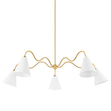 Load image into Gallery viewer, Onda Chandelier in Detail.
