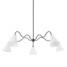 Load image into Gallery viewer, Onda Chandelier in Detail.
