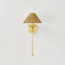 Load image into Gallery viewer, Perilla Wall Light in Detail.
