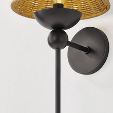 Load image into Gallery viewer, Perilla Wall Light in Detail.

