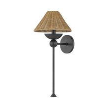 Load image into Gallery viewer, Perilla Wall Light in Detail.
