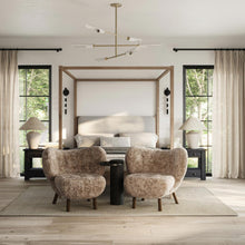 Load image into Gallery viewer, Rachie Table Lamp in bedroom.
