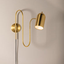 Load image into Gallery viewer, Romee Plug-in Wall Light in Detail.
